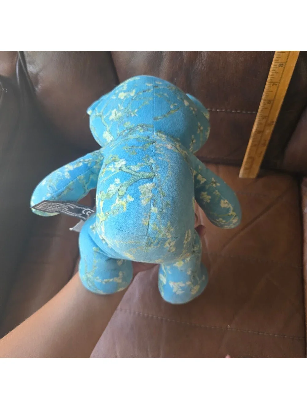 Van Gogh Museum Amsterdam Almond Blossom Blue Plush Teddy Bear NWT 8